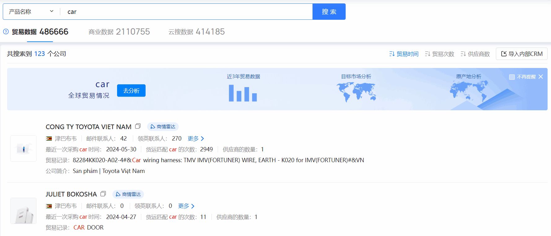 津巴布韦海关数据,海关数据,凯发K8天生赢家一触即发海关数据