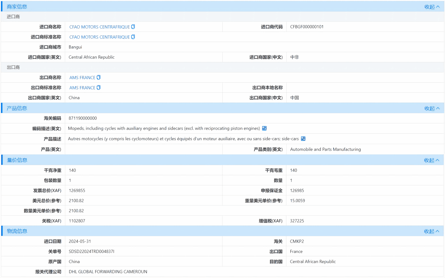 中非海关数据,海关数据,凯发K8天生赢家一触即发海关数据 中非海关数据,海关数据,凯发K8天生赢家一触即发海关数据